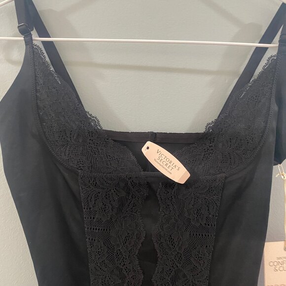 NWT Victoria Secret Black Confident & Curvy Shaping Slip S - Picture 5 of 7